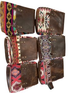 Fabricante de mochilas de cuero de moda en la India Forro de cuero genuino Estilo Vintage para damas y billeteras - Product Image 4