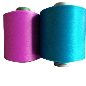 La aburrido rápido seco poliéster dty 150d/144f hilo para tejer Crochet T camisa hilo - Product Image 1
