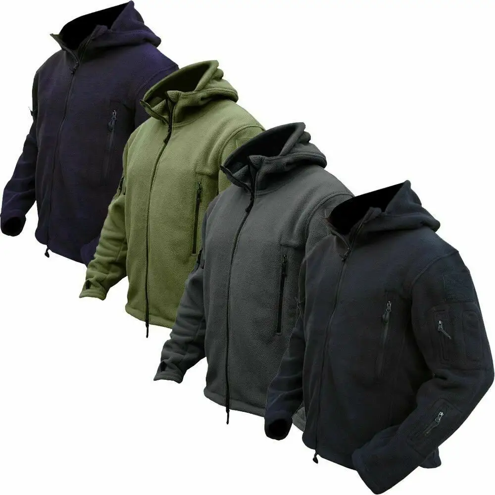 Tactical Jacket Men Windproof Hooded Outdoor Coat New