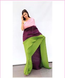 Nouveau attrayant rayonne soie beau saree simple avec chemisier non cousu femmes vêtements de fête prix de gros vêtement ethnique vêtement - Product Image 5