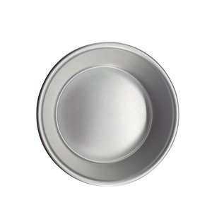 Molde redondo de aleación de aluminio para hornear, molde de gasa para pastel, horno de panadería, utensilios de cocina, AK 6, 8 pulgadas, <span class=keywords><strong>precio</strong></span> de fábrica - Product Image 2