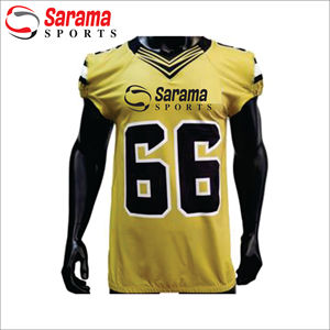 Uniforme de football américain, personnalisez votre maillot, livraison rapide, 100% polyester, antibactérien, séchage rapide, pour hommes adultes - Product Image 1