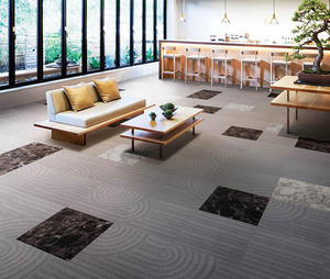 SINCOL กระเบื้องปูพื้นสำหรับร้านตัดผม,(พรมกระเบื้องคุณภาพญี่ปุ่น) พรมกระเบื้องปูพื้นกระเบื้องพรมในร่ม SAN1901 - Product Image 3