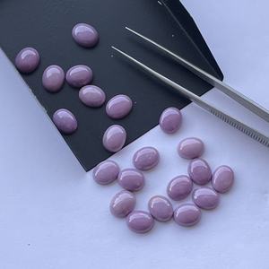 8mm 10mm Naturel Violet Phosphosiderite Pierre Lisse Ovale Calibré Lâche Cabochons De Pierres Précieuses En Gros Usine Prix Deal - Product Image 3