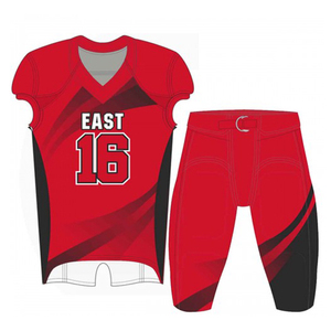 Uniforme de football américain Chemise sublimée Jersey Training Rugby Football Wear Cloths Custom Jersey Football Shorts Sets - Product Image 5