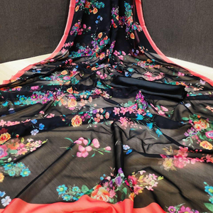 Nouveau look tendance Festival porter Saree avec chemisier pièce femmes indiennes portent Sari pas cher bas prix en gros Surat ApparelGarment - Product Image 1