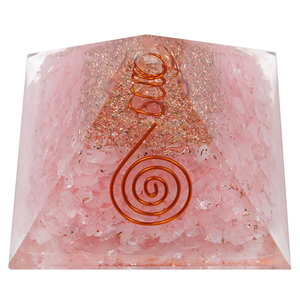 Meilleur rapport qualité-prix pour les pyramides d'orgone de guérison en quartz rose : Pyramides d'orgone de guérison en quartz rose à vendre - Product Image 1