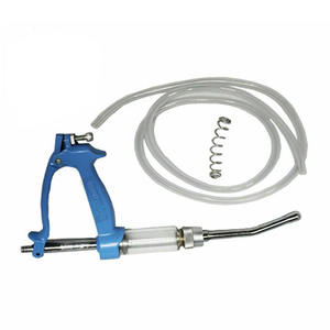 Pistola de Inyección Veterinaria de Alta Calidad con Agarre en V, Jeringa Automática para Ovejas y Ganado, Borde Cónico Quirúrgico - Product Image 4