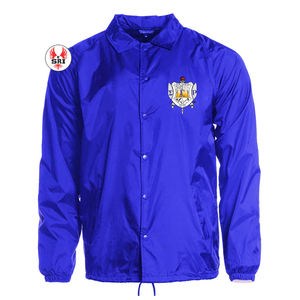 Sigma Gamma Rho Sorority Embroidery <b>Women</b> Coaches <b>Jacket</b> | SGRho Sorority Embroidered Ladies Customized Crossing Line <b>Jacket</b> - Product Image 3