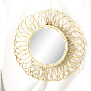 Nuevo diseño, hermoso espejo de ratán para decoración del hogar - Product Image 3