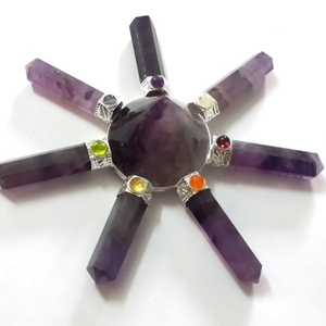 สั่งซื้อออนไลน์สำหรับเครื่องกำเนิดพลังงานจักระอเมทิสต์ |   เครื่องกำเนิดพลังงานจักระอเมทิสต์ ราคาประหยัด สำหรับการบำบัดด้วยคริสตัล - Product Image 1