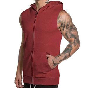 2021 Factory Price Training Workout Muscle Man Top Cotton Plain Gym Tank Top For Men in High Quality - Product Image 3