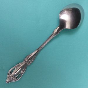 Cuchara de boda de acero inoxidable con espejo de gran calidad de la India, uso para utensilios de cocina, juego de cucharas de comida para el hogar y el Hotel - Product Image 4