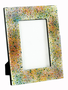 กรอบรูปไม้สองโทนสีเขียวกรอบไม้เคลือบเงา - Product Image 3