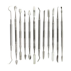 Kit d'outils de sculpture dentaire en cire, ensemble de 10 pièces, instruments de couteau de sculpture chirurgical pour dentiste, pour usage en laboratoire - Product Image 1