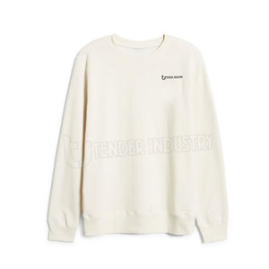 Sudadera de cuello redondo de felpa francesa con cuello redondo 2021 para hombre, poliéster/algodón de alta calidad, venta al por mayor para la temporada de invierno - Product Image 1