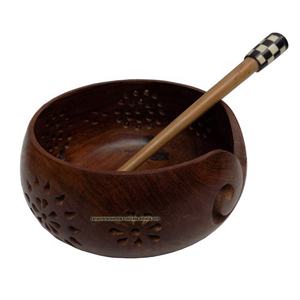 Super qualité dernier tout nouveau produit bol de fil en bois grand à prix compétitif du fournisseur de confiance - Product Image 1