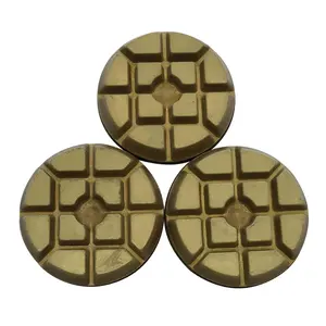 2024 Hot Selling Best Price 3"/80mm - 6"/150mm Resin Bond Diamond Polishing Pads for Cleaning Concrete Floor