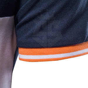 Chemises unies pour hommes, style actuel, t-shirts musclés d'été, anti-rides, respirants, séchage rapide, tissu tricoté, manches courtes - Product Image 6