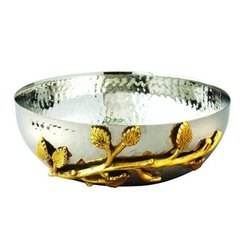 Support de feuille d'arbre de service en métal en aluminium écologique fait à la main Design personnalisé Technique polie pour les fêtes-Top vente en gros - Product Image 4