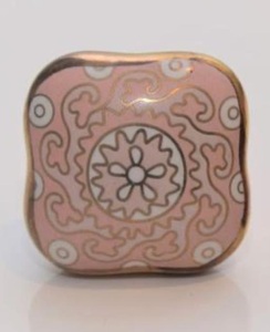 Boutons de porte en céramique florale faits à la main de vente chaude peints à la main pour l'entrepôt extérieur hôtel-pour l'extérieur de la chambre à coucher de la commode de cuisine - Product Image 2