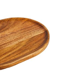 Venta caliente Bandeja de madera de acacia para cocina y uso en hoteles Bandeja de servicio de madera multiusos con acabado natural Premium - Product Image 4