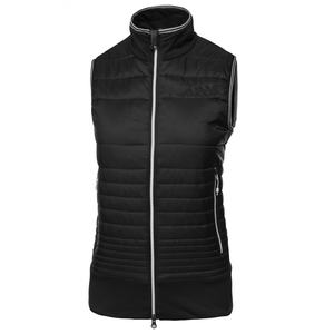 เสื้อกั๊กสกีผู้หญิงแบบกันน้ำ เป็นมิตรกับสิ่งแวดล้อม บุนวมแบบเย็บติดกัน มีซิป น้ำหนักเบา สวมใส่สบาย เหมาะสำหรับเล่นสโนว์บอร์ดและกิจกรรมฤดูหนาว - Product Image 1