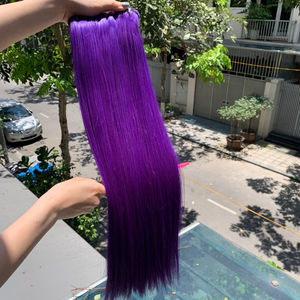 Perruque de cheveux humains vietnamiens cheveux bruts de qualité supérieure soyeux et lisses directement en usine - Product Image 1