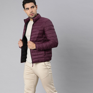 OEM Custom Padded Bubble Coat Puffer Duck Down <b>Jacket</b> Hooded Shiny Mens <b>Winter</b> <b>Jacket</b> - Product Image 3