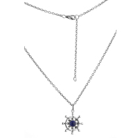 Bijoux en argent Sterling 925 avec pendentif en pierre précieuse, bijou pour femme, style Pirate
