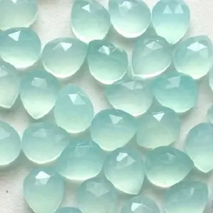 5x7mm Naturel Aqua Calcédoine Rose Coupe Poire Cabochons Calibrés En Vrac Fabricant Boutique En Ligne au Prix D'usine Alibaba Inde