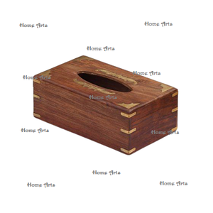 Boîte à mouchoirs en bois de qualité supérieure, dernier design, taille personnalisée, boîte à mouchoirs en papier pour fournisseur en gros - Product Image 5