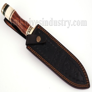 มีดล่าสัตว์ดามัสกัส งานแฮนด์เมด รูปทรงงู  (Smk1383) - Product Image 5