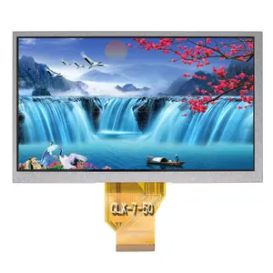 CLX FACTORY SUPPLY 7 pollici TFT 7 'RGB 50pin 800 x480 800*480 modulo schermo LCD con tocco di resistenza o tocco di capacità