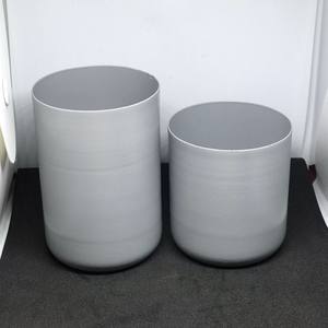 Vela en forma de cilindro de Metal, tarro de vela de alta calidad, Juego de 2, el más vendido, marca personalizada - Product Image 5