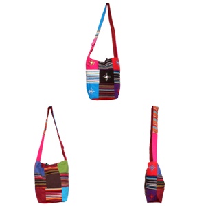 Dari Coton Tukdi Jhola Sac À Main Pour Les Filles Et Les Femmes BG-10-1 - Product Image 1