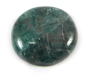 ธรรมชาตินีออน Apatite Cabochon 4.78 Gms รอบ22มิลลิเมตรพลอยหลวมสำหรับการทำเครื่องประดับ - Product Image 4