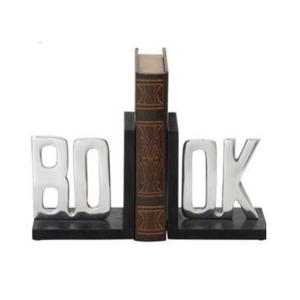 Trending <b>Wood</b> & Aluminium Production <b>Bookend</b> Luxury Home Hotel Decoration Accessory <b>Bookend</b> Desk Organizers - Product Image 1