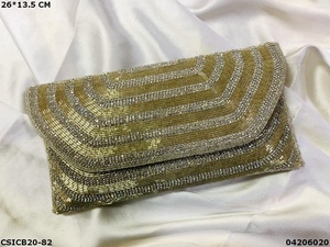 Luxury Bridal Ethnic Leather <b>Clutch</b> Bag Satin Lined Evening Party Bag with Box Envelope Patterns Handbag Purse <b>Wedding</b> Parties - Product Image 4