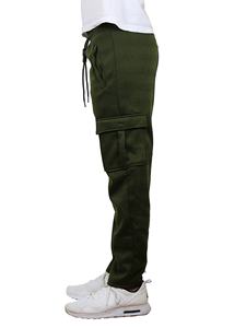 ชุดออกกำลังกายกางเกงวอร์มเอวกลางเอวยางยืดมีหลายกระเป๋าสำหรับผู้ชาย - Product Image 3