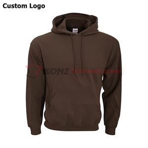 Sweat à capuche de gymnastique zippé doublé anti-rides de haute qualité pour hommes et femmes sweats à capuche et sweat-shirts de grande taille - Product Image 2