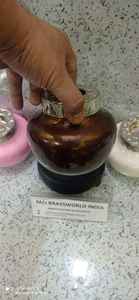 ALUMINIUM NOIR HAUTE QUALITÉ BOUGIE LUMIÈRE CRÉMATION URNE FUNÉRAIRE BRASSWORLD INDE - Product Image 2