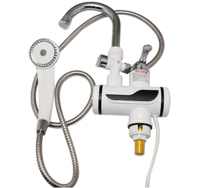 <span class=keywords><strong>Robinet</strong></span> d'eau chauffante instantanée électrique pour salle <span class=keywords><strong>de</strong></span> bain et <span class=keywords><strong>cuisine</strong></span> pour la douche - Product Image 1
