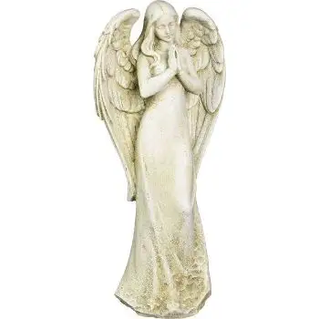 Stone angel statue 3D model Decorative Garden home decor handmade manufacture online at best wholesale price made in india