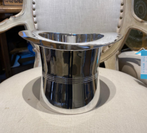 Century <b>Silver</b> <b>Top</b> Hat Champagne Bucket or Wine Cooler for indoor outdoor parties or occasion Customizable - Product Image 2