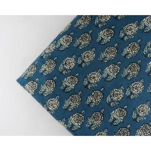 Beautiful 100% Cotton <b>Quilting</b> Fabric Hand Block Print Running Decorative Fabric - Product Image 2