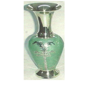 Exportador de maceta decorativa de latón fundido, venta al por mayor, jarrones de flores de latón de calidad superior, maceta de Metal para decoración del hogar - Product Image 2