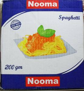 Nooma 200 Gram Spaghetti <b>Pasta</b> Authentic Italian Taste Halal Certified Cooked Strand Box/Bag Private Label Wholesale Supply - Product Image 3