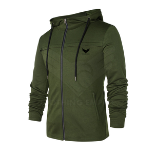 Sweat-shirt à capuche personnalisé à col rond, coupe classique, en coton/polyester, séchage rapide et respirant pour hommes, hiver 2023 - Product Image 1