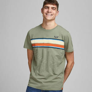 Camiseta deportiva para hombre, 100% algodón, temporada de verano - Product Image 2
